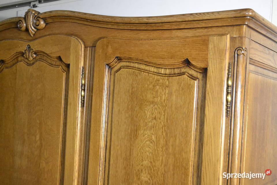 szafa ludwikowska 3 drzwiowa dąb śląskie Będzin