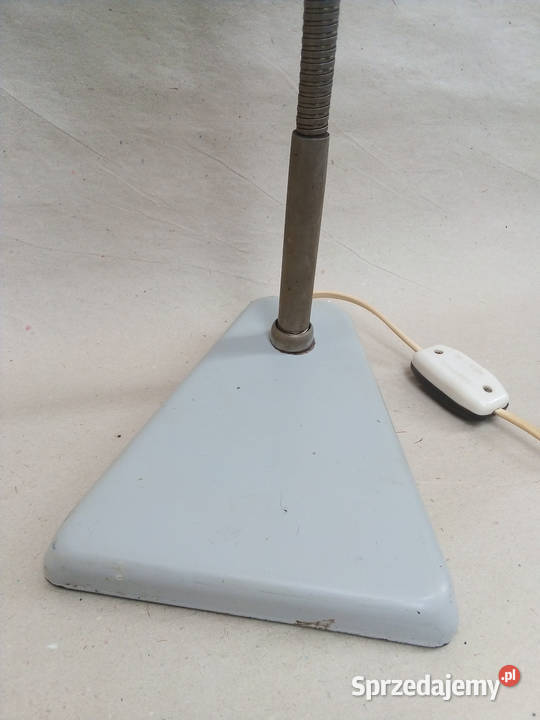 lampa biurkowa Zaos typ St1 vintage PRL Częstochowa