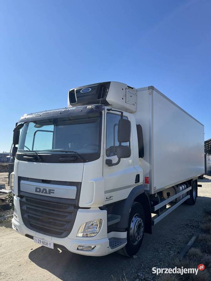 DAF CF 290 FA chłodnia Carrier Supra 750 winda 7800kg Samochody ciężarowe Sieradz