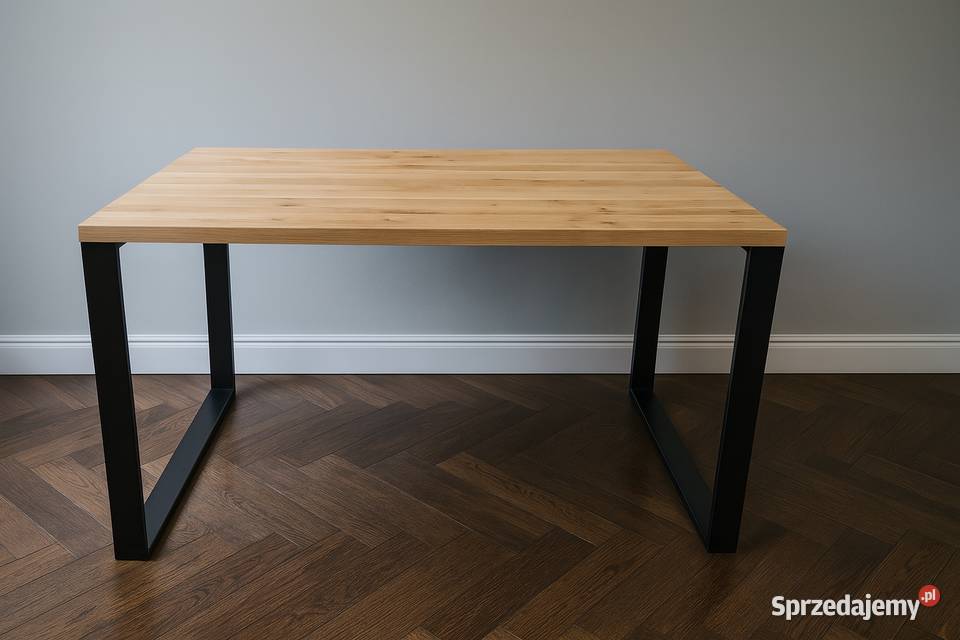 Stół Dębowy LOFT 100 Lite Drewno Różne Wymiary Łódź