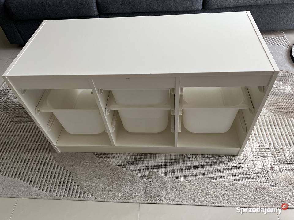 Trofast IKEA regał z pojemnikami biały Lublin sprzedam