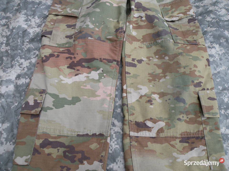 Spodnie ACU multicam ocp small short naprawiane Wrocław sprzedam