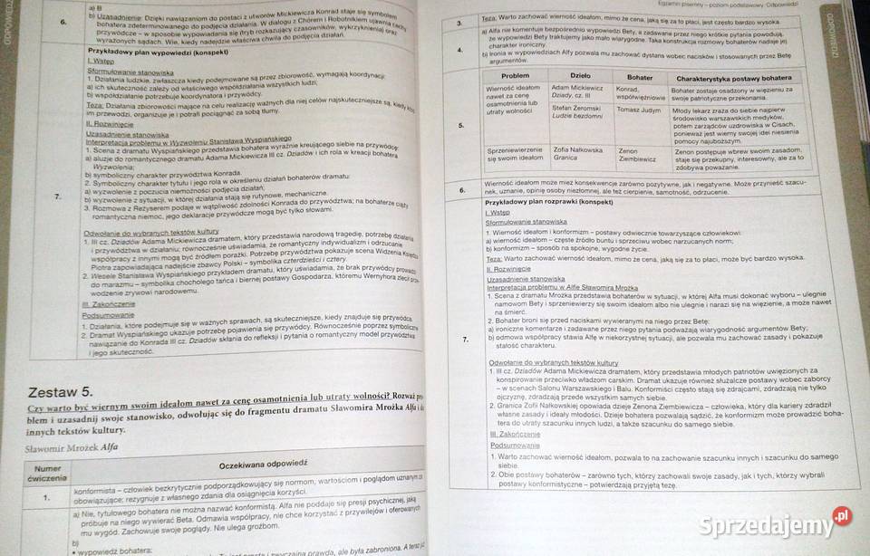 Język polski Teraz matura Zadania i arkusze M Chełm