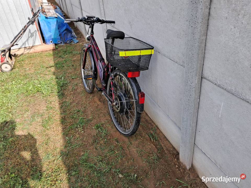 Rower elektryczny 500vat 36 volt 26 koła damka Dębica