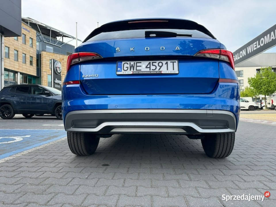 koda Kamiq 10 TSI 110 ambition panorama led Tychy sprzedam