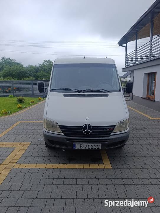 Mercedes sprinter 211 CDI Mały przebieg Biała Podlaska
