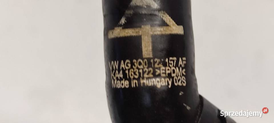 VW TIGUAN II RURA PRZEWÓD WODY 3Q0122157AF