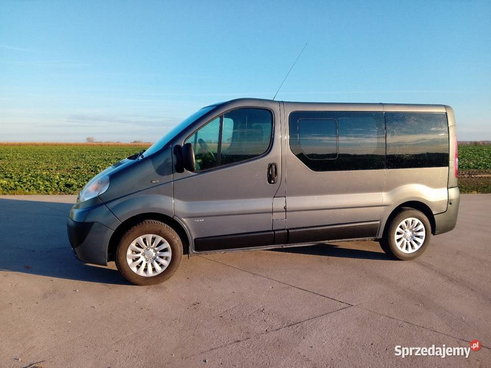 Vivaro 2010 9 osób trafic ładny kolor Vivaro Samochody osobowe wielkopolskie Budzyń