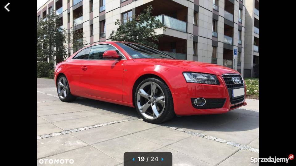 Audi A5 Sline Coupe Super Stan i wygląd Idealny mazowieckie Warszawa