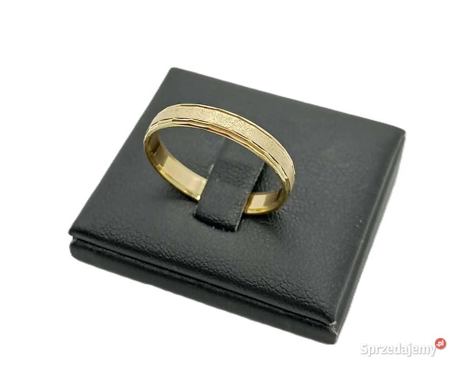 Złota Obrączka pr 585 353g R27 Elbląg