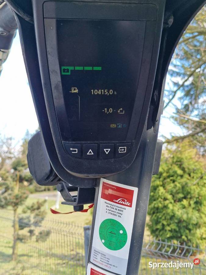 Wózek widłowy Linde E18 PH Evo 2019r wolny skok śląskie Częstochowa