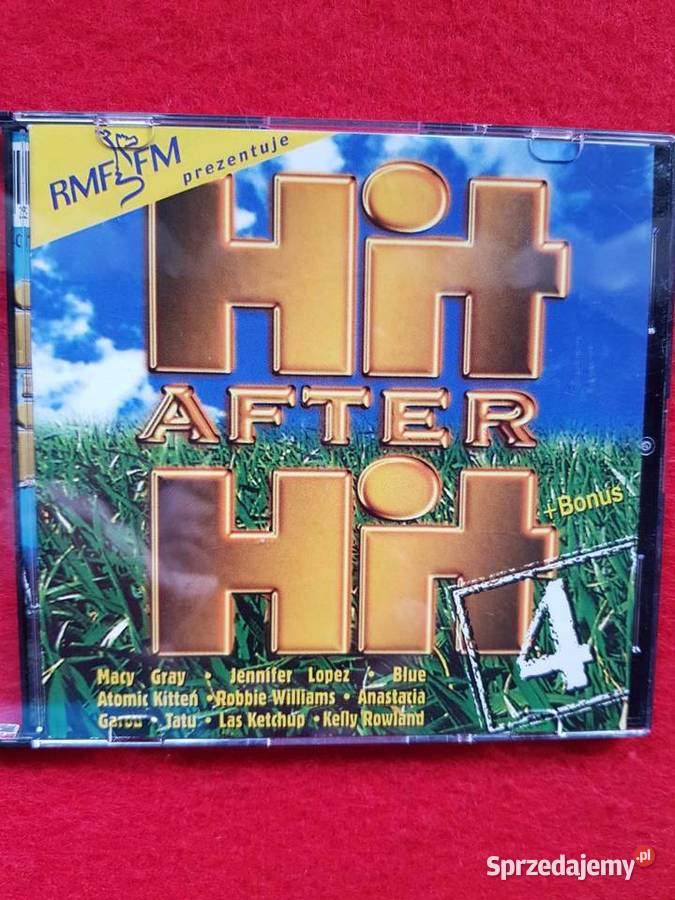 Płyta CD Składanka RMF Prezentuje 4 Hit after pop świętokrzyskie Kielce