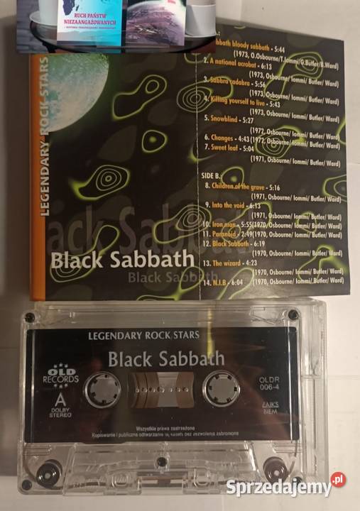 Kaseta magnetofonowa Black Sabbath Greatest hits Warszawa
