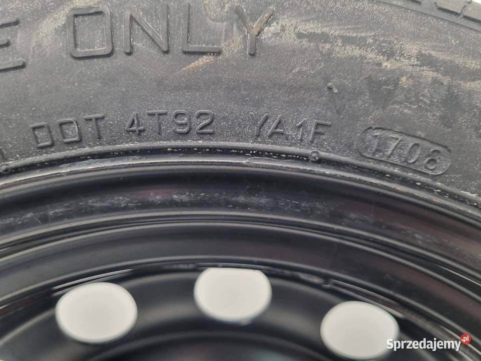 KOŁO DOJAZDOWE ZAPASOWE Audi Seat Vw Golf V Chełm
