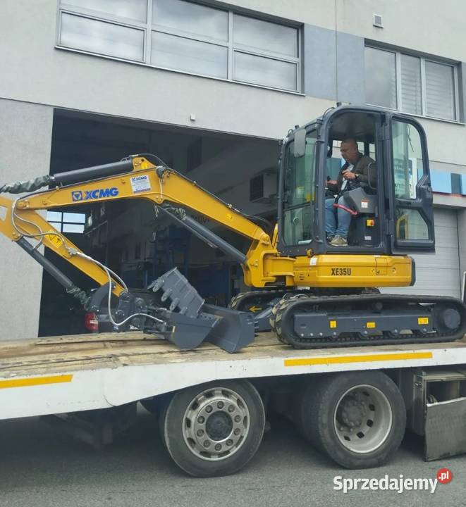Minikoparka XCMG XE35E 4 tony Tarnowskie Góry