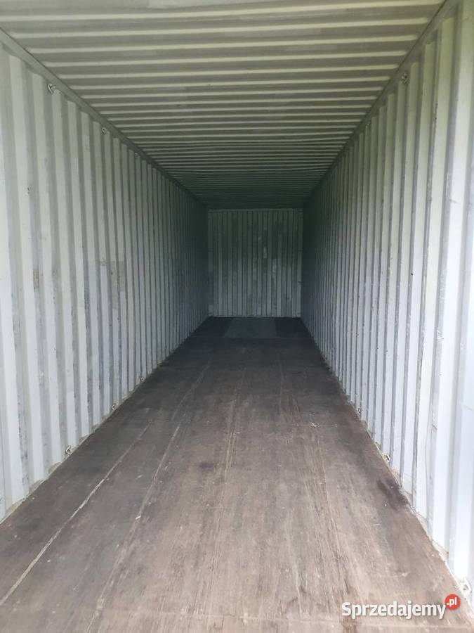 Kontener morski 40 DVHC 12M transport Magazynowanie Olsztyn