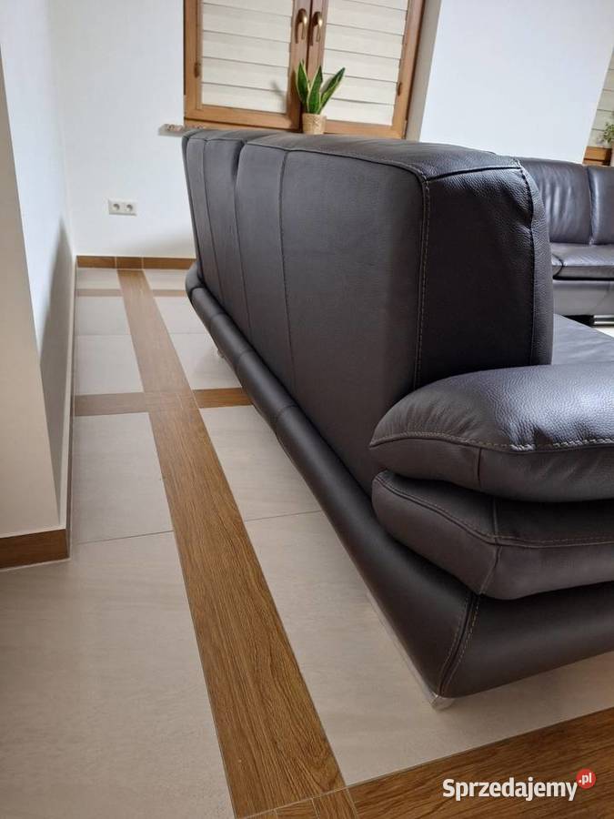 CALIA ITALIA narożnik wypoczynek skóra naturalna małopolskie Borki