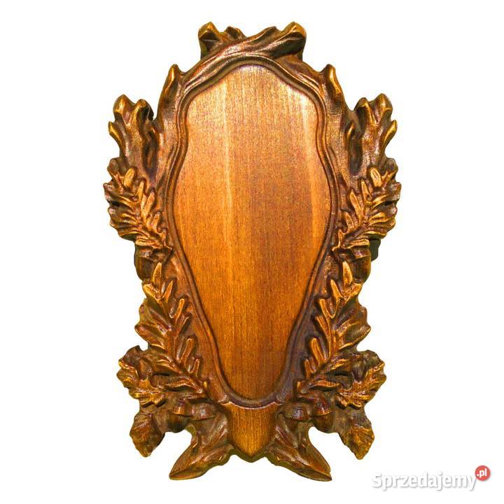 K321R Rzeźbiona deska pod rogacza koziołka dąb śląskie Szczekociny