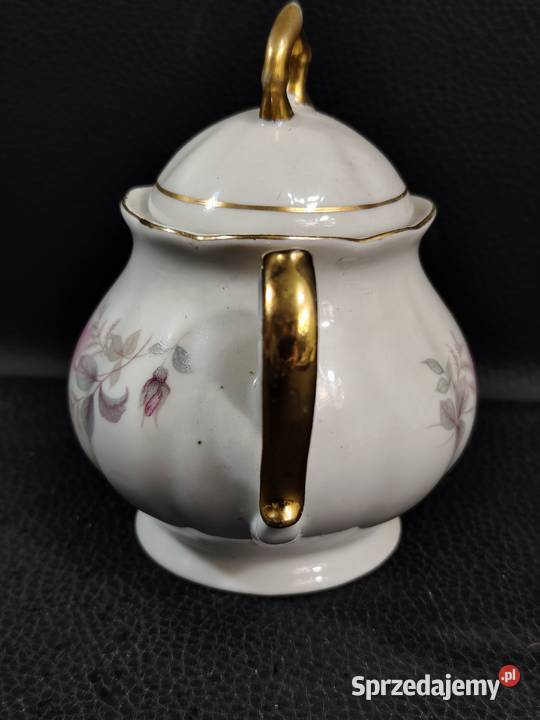 Piękna Porcelanowa Cukiernica w Róże FP Zajear Poddębice sprzedam