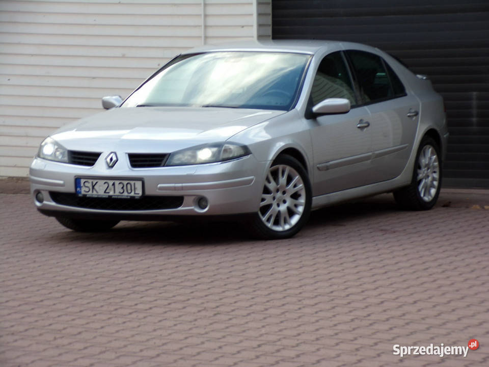 Renault Laguna Bi Xenon Navi Skóry 20 T 204 I srebrny Laguna śląskie Mikołów