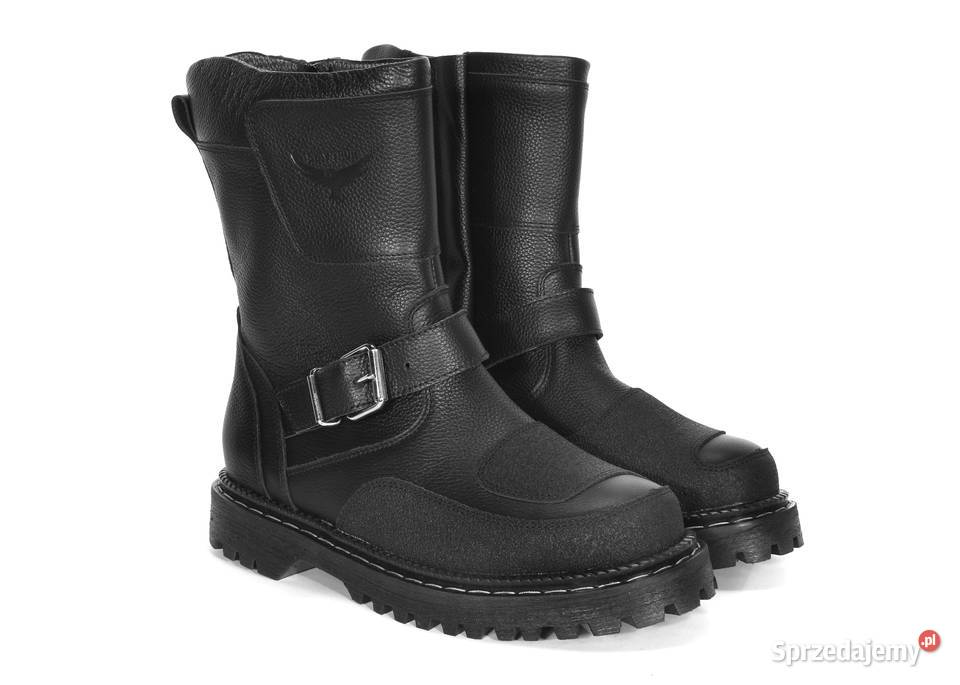 Botki męskie motocyklowe na traperze 36 41 Kalwaria Zebrzydowska