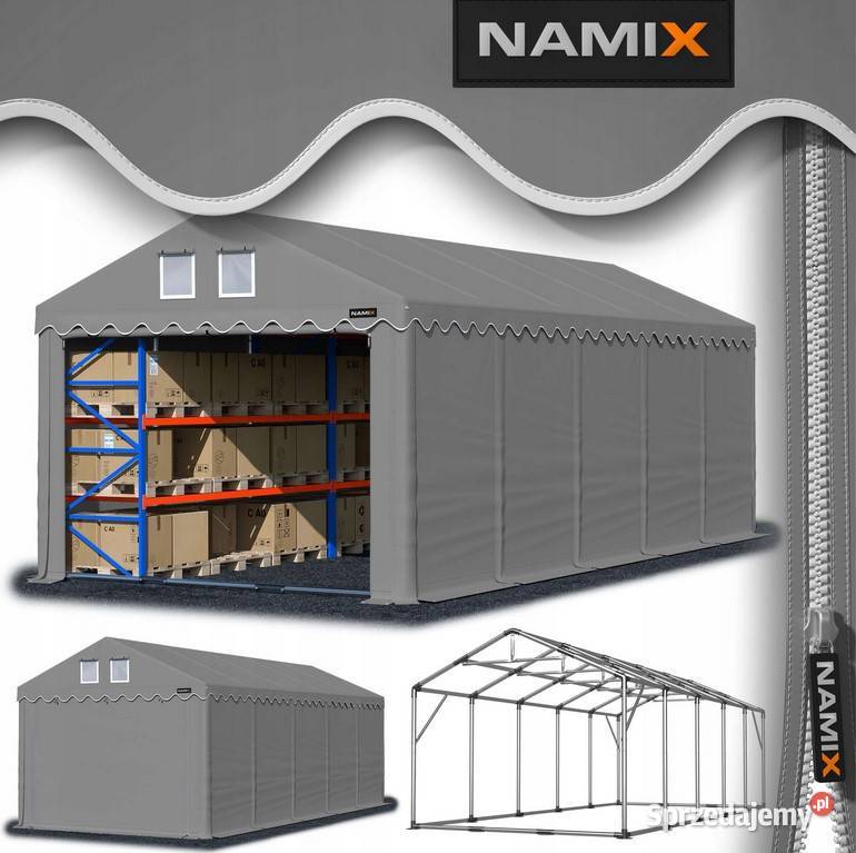 Namiot PRESTIGE 5x103m hala przemysłowa Jabłonna sprzedam