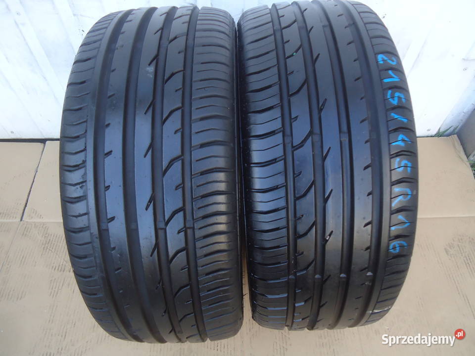 OPONY CONTINENTAL ContiPremiumContac 21545 R16 Nowy Dwór Gdański