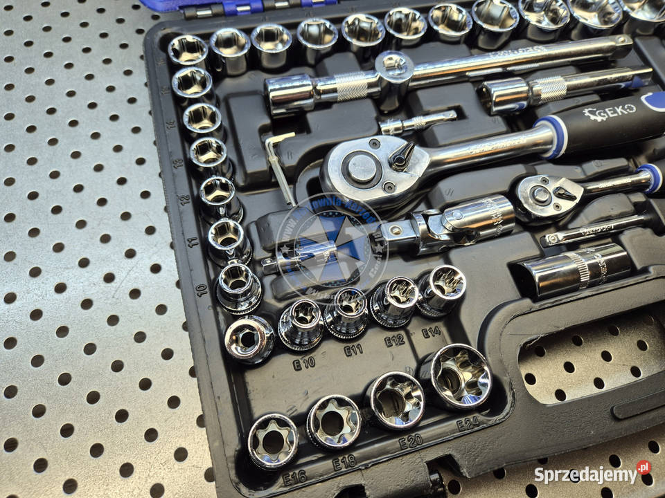 Zestaw kluczy nasadowych i torx 108elCrV klucze Narzędzia ręczne Nowe