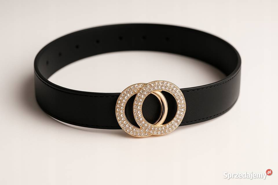 Stylowy OZDOBNY biżuteryjny Pasek Damskicienki sprzedam