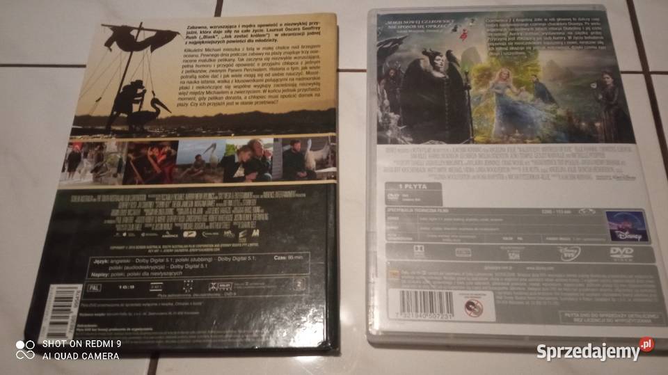 2 filmy DVD sprzedam DVD dolnośląskie Wrocław