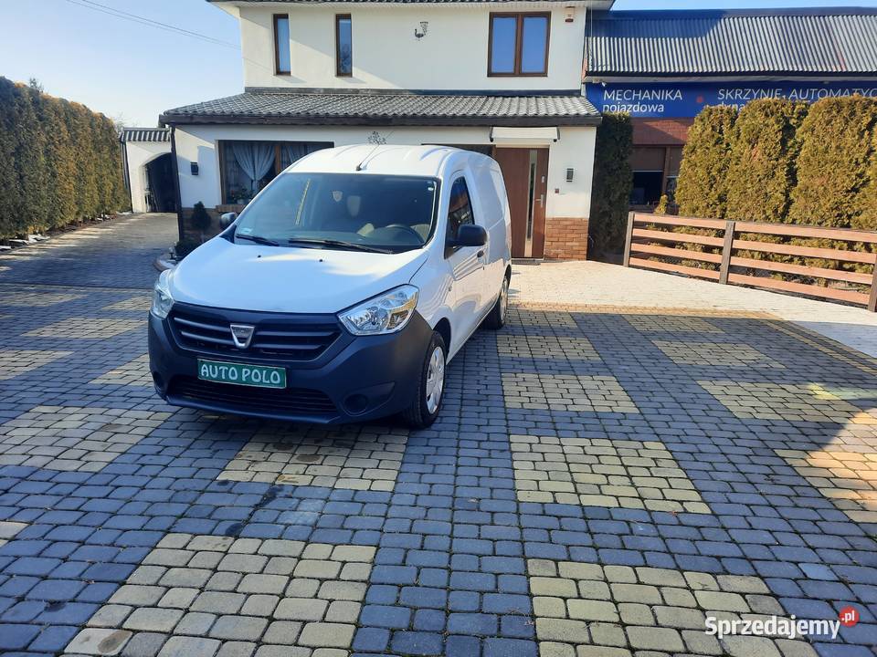 DACIA DOKKER 16 GAZ 2017 r nieuszkodzony Osielsko