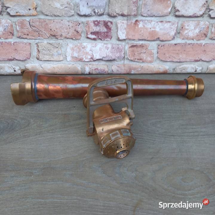 Duża prądownica strażacka stara sikawka Kolekcje Warszawa