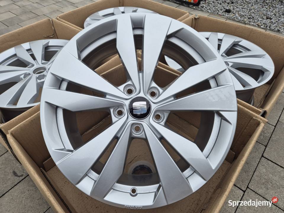 Felgi 18 5x112 OEM Borbet VW Golf ID3 ID4 Audi Średnica 18" śląskie Żory