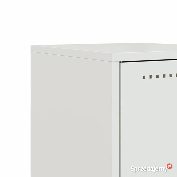 Szafka nocna biała 36x39x78 stal WM846588 Warszawa sprzedam