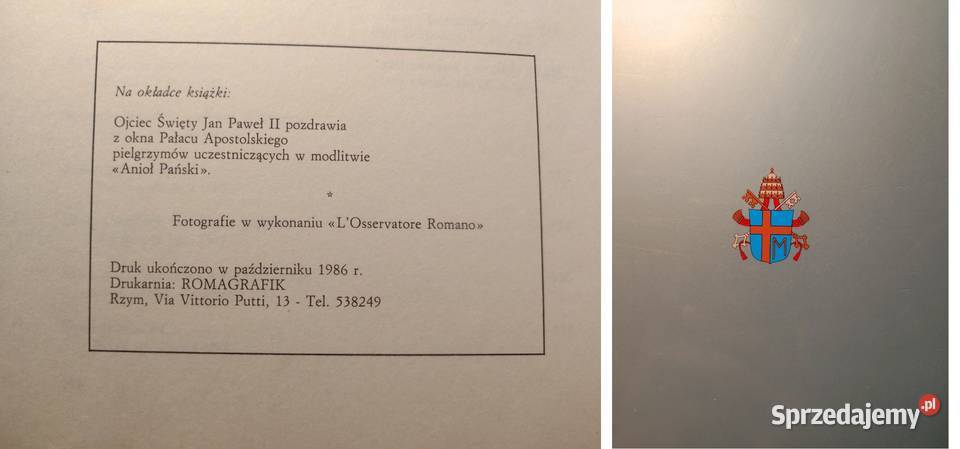 Anioł Pański z Papieżem Janem Pawłem II klaser ISBN 9788375527162 Kielce