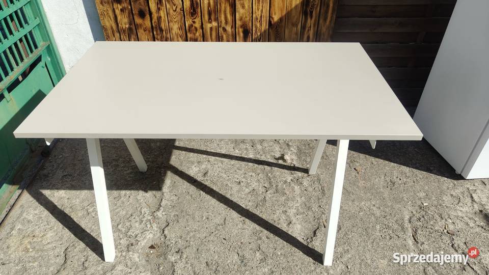 Biurko IKEA Trotten 120x70 blat beżowy Dostępne Warszawa