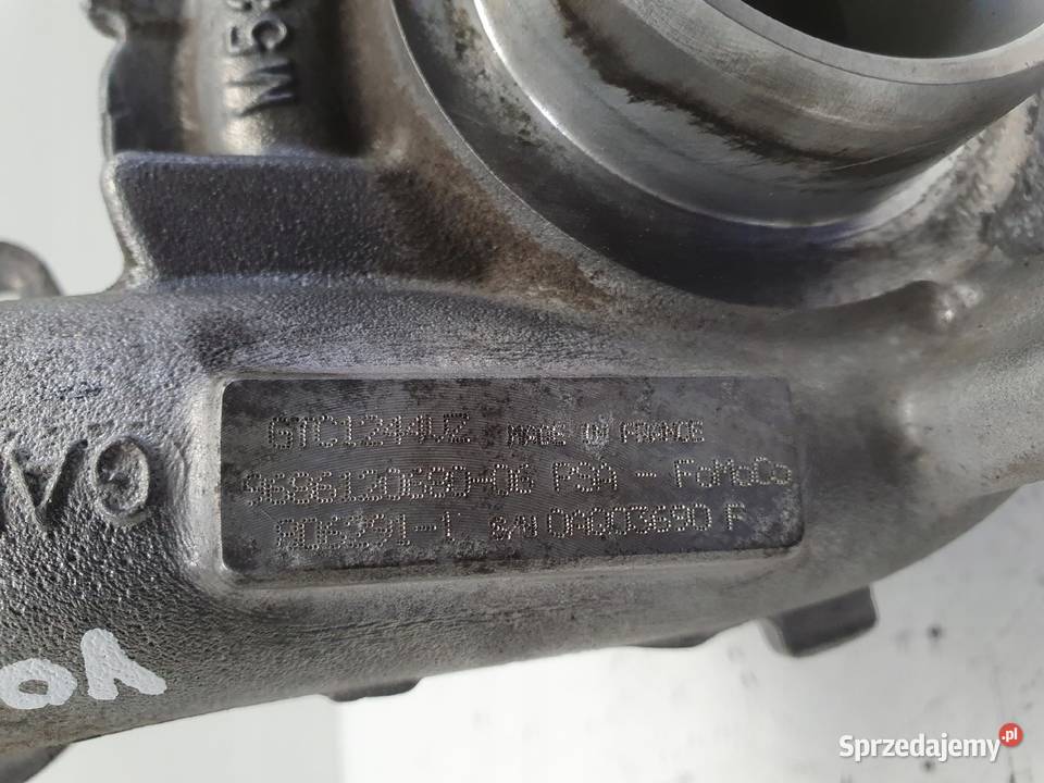 TURBOSPRĘŻARKA Volvo V60 S60 II 16 D2 turbo Rudka