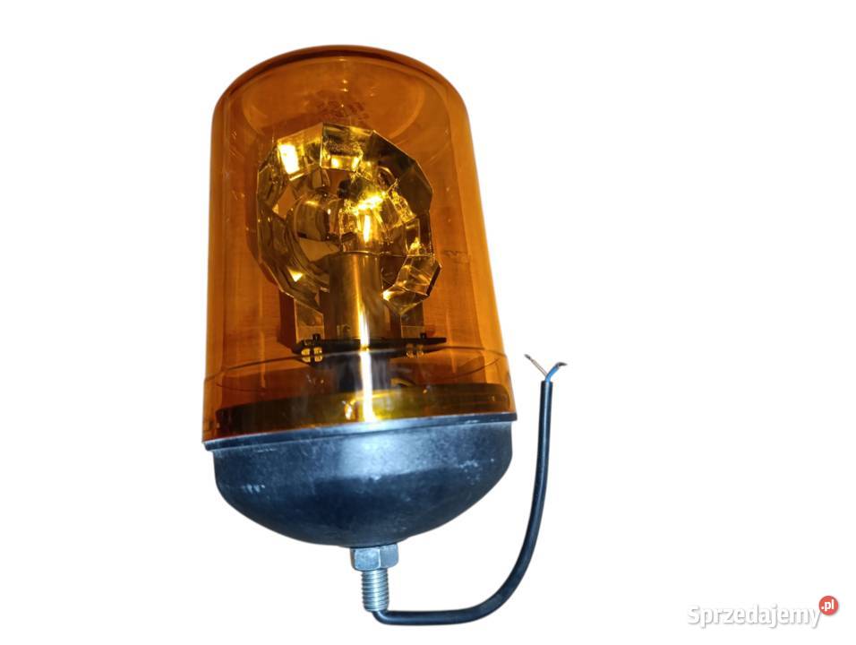 Lampa ostrzegawcza błyskowa Pomarańczowa Tyczyn