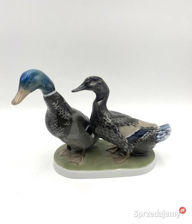 Porcelanowa figura Rosenthal Para kaczek projekt Poznań sprzedam