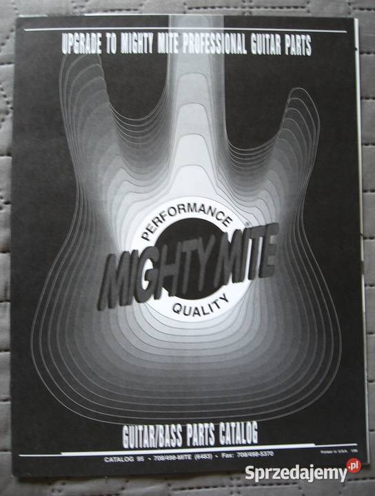 Mighty Mite GuitarBass Parts Catalog katalog Kępice