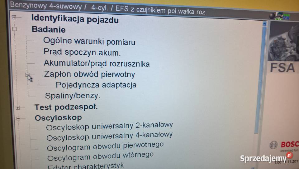 Fsa 500 Bosch z wózkiem Bielsko-Biała