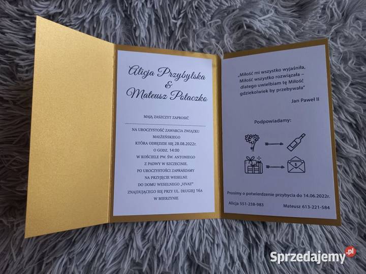 Niestandardowe zaproszenia eventowe Koszalin