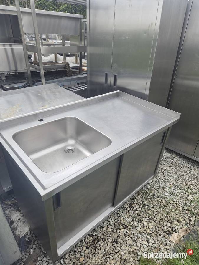 Zlew 1 Komorowy Gastronomiczny Z Szafką Z wielkopolskie Ostrów Wielkopolski
