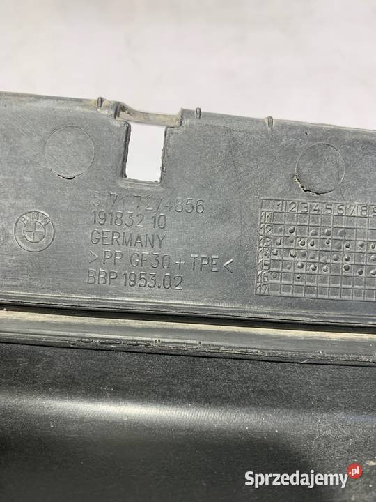 BMW F30 F32 F34 F36 OSŁONA PRZEKŁADNI MAGLOWNICY