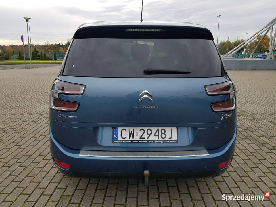 Citroen C4 Grand Picasso 20 HDi 7 osób Kamera autoalarm Włocławek sprzedam