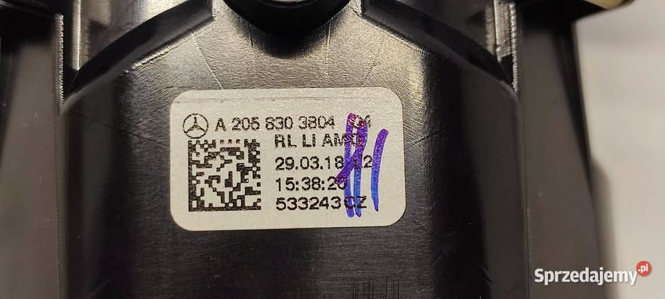 MERCEDES GLC W253 X253 KRATKA NAWIEWU Kratki nawiewu