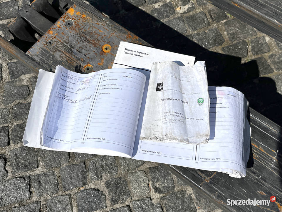 Wózek paletowy elektryczny BT OSE250 2500 2018 sprzedam