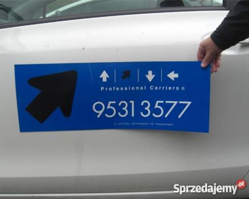 Naklejki magnetyczne na samochów Bydgoszcz sprzedam