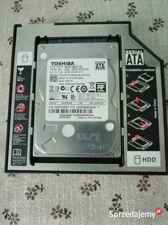 DYSK TWARDY 1 TB W KASECIE DO DELL Elektronika mazowieckie Warszawa sprzedam