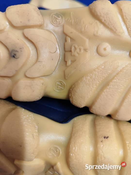 Granatowo żółte śniegowce rozmiar 2425 żółty/złoty zachodniopomorskie Kamień Pomorski